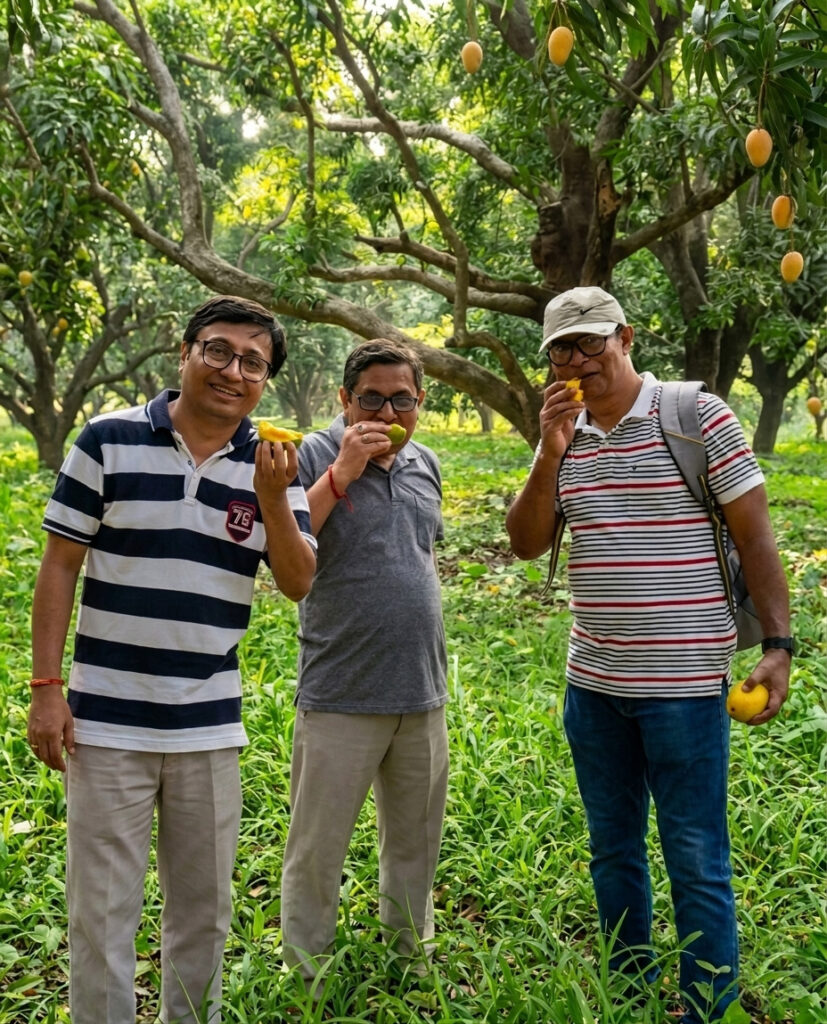 Purbasthali Mango picking