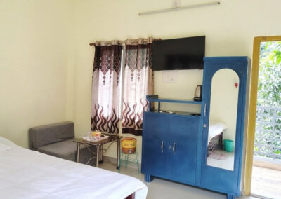 First floor deluxe room at Purbasthali